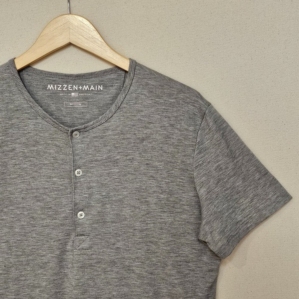 Mizzen+Main Short Sleeve Henley M